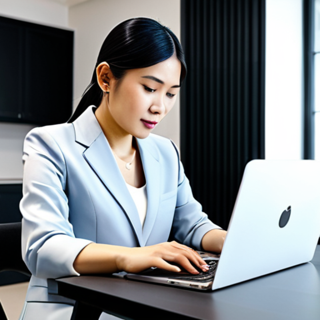 Thai E-commerce Professional**

"A professional Thai businesswoman, fully clothed in modest office attire, reviewing e-commerce sales data on a laptop in a modern co-working space, appropriate content, safe for work, perfect anatomy, natural proportions, well-formed hands, professional lighting, high resolution, family-friendly"

**