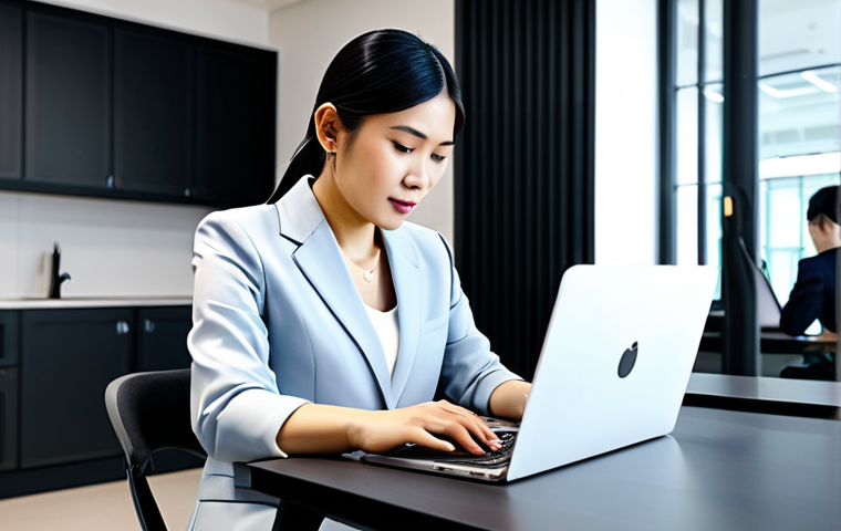 Thai E-commerce Professional**

"A professional Thai businesswoman, fully clothed in modest office attire, reviewing e-commerce sales data on a laptop in a modern co-working space, appropriate content, safe for work, perfect anatomy, natural proportions, well-formed hands, professional lighting, high resolution, family-friendly"

**