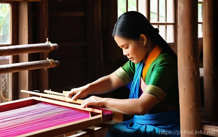 태국의 전통 공예 수업 - **A Benjarong Ceramics Artist at Work**
    A close-up, highly detailed shot of a skilled Thai artis...