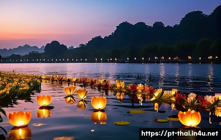 태국의 종교적 의례 관련 이미지 1