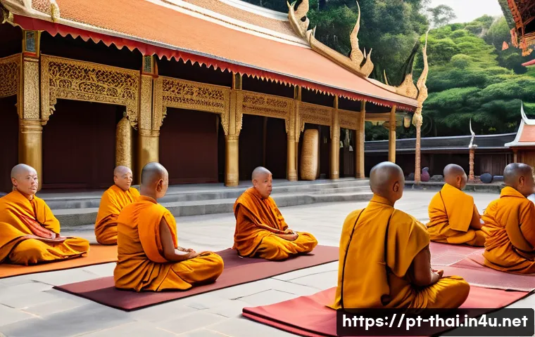 태국의 종교적 의례 관련 이미지 2